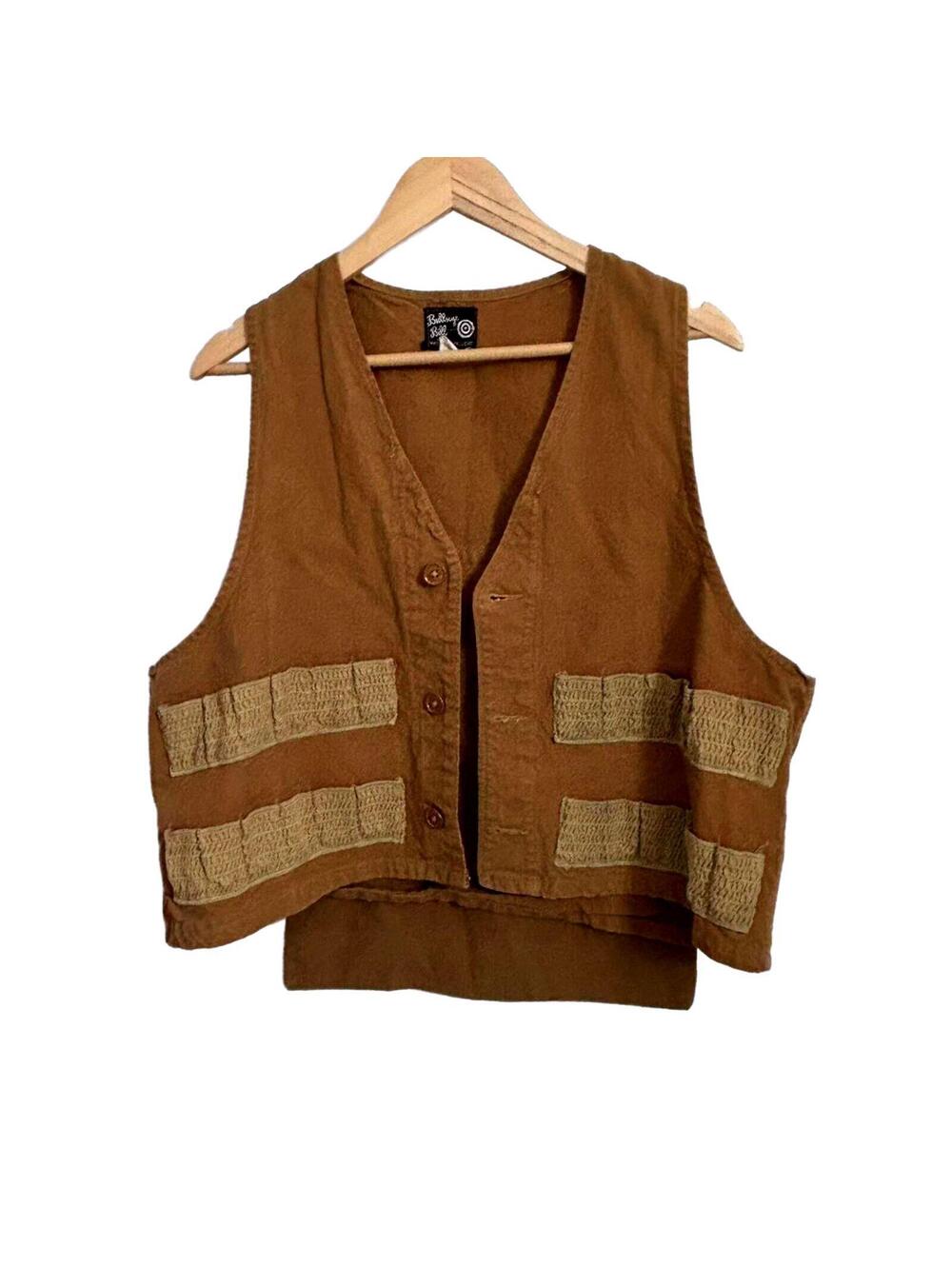 Vintage Canvas Cotton Fisherman’s Work Vest
